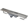 Водоотводящий желоб ALCAPLAST APZ6S-1150 PROFESSIONAL с порогами для цельной решетки, горизонтальный слив